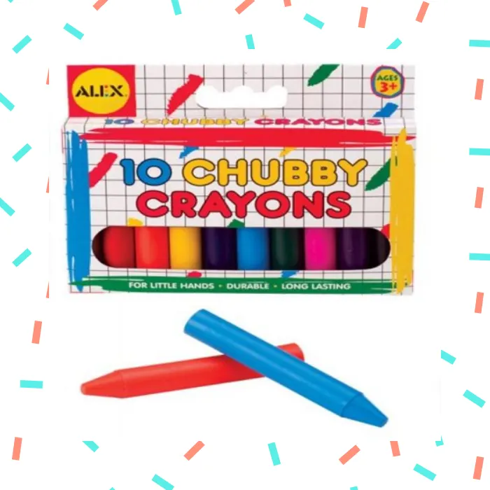 10 Chubby Crayons