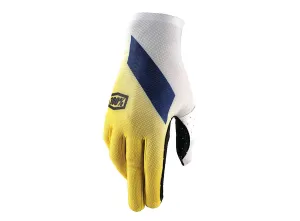 100% Celium MTB Glove - Flou Yellow