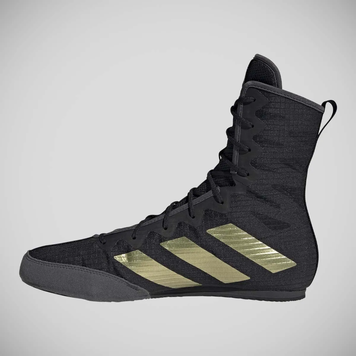 Adidas Box Hog 4 Boxing Boots Black/Gold