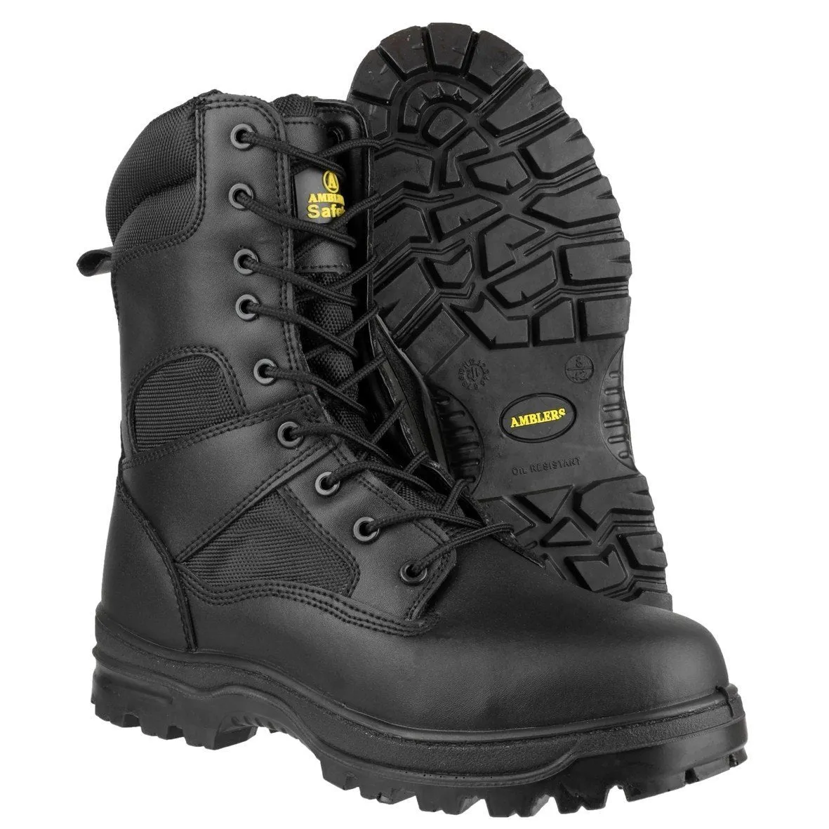 Amblers Safety Water Resistant Hi-Leg Lace Up Safety Boots