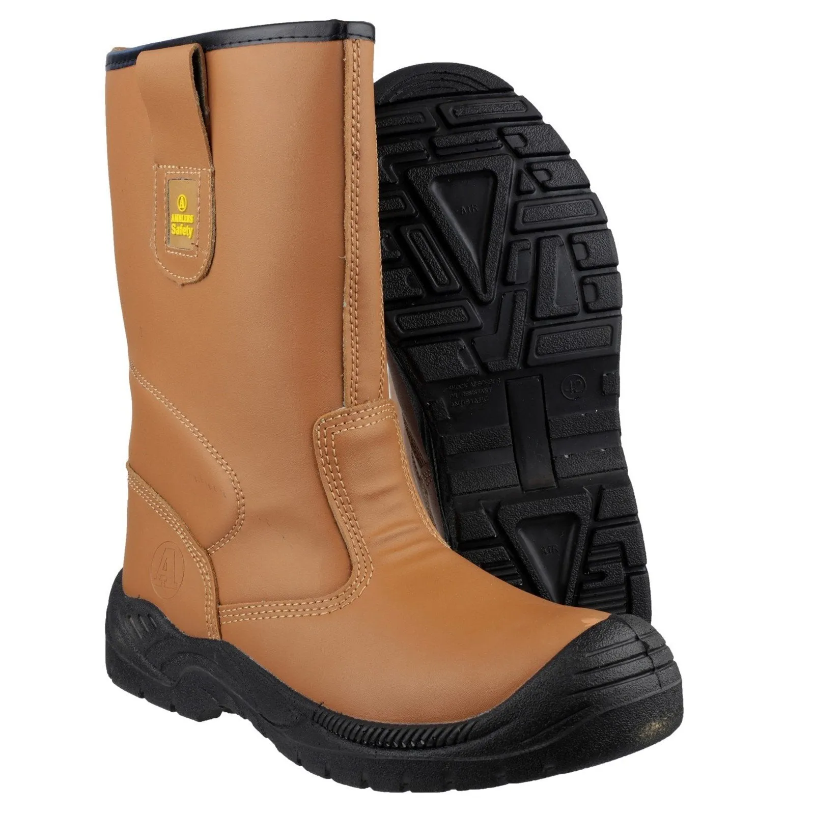 Amblers Safety Water Resistant Scuff Cap Safety Rigger Boots