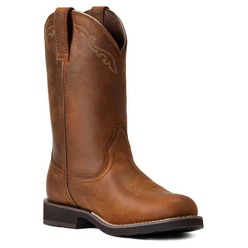 Ariat Delilah Round Toe Waterproof Western Boot Style 10040272