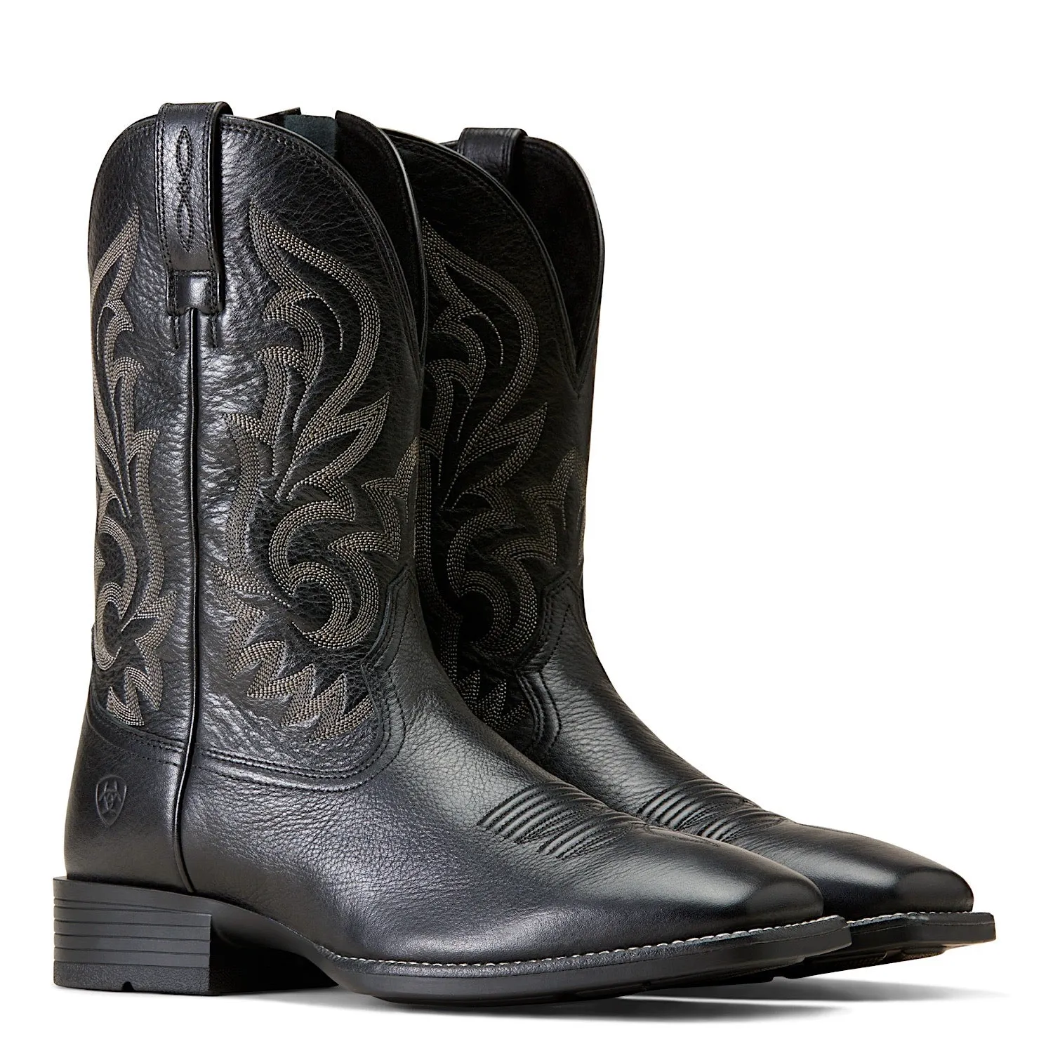 Ariat Mens Slim Zip Ultra Black Deertan