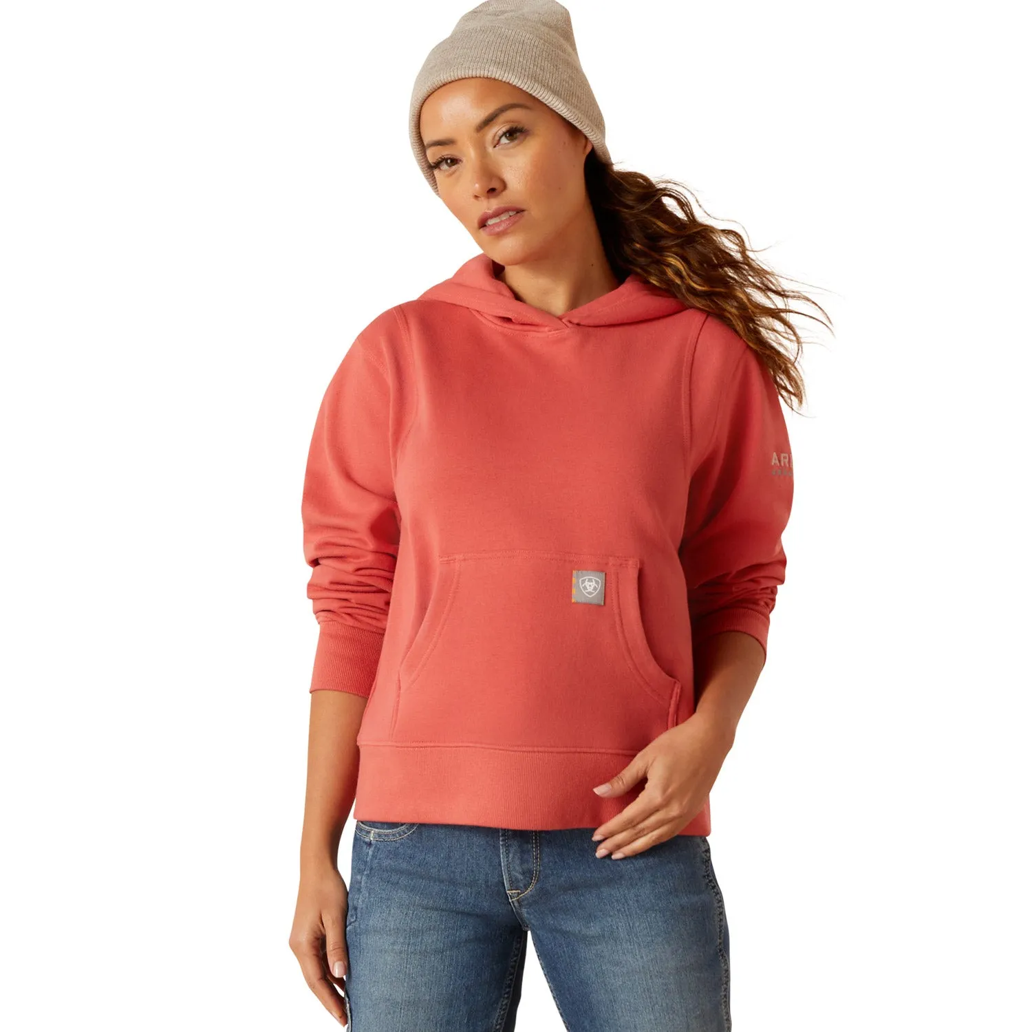 Ariat Women's Rebar Lightweight Cropped Hoodie