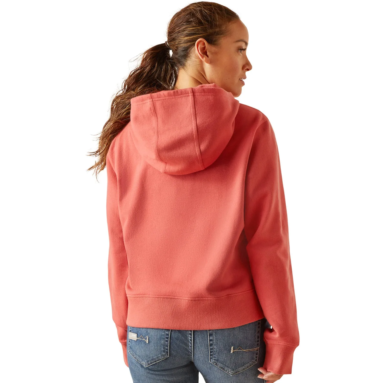 Ariat Women's Rebar Lightweight Cropped Hoodie