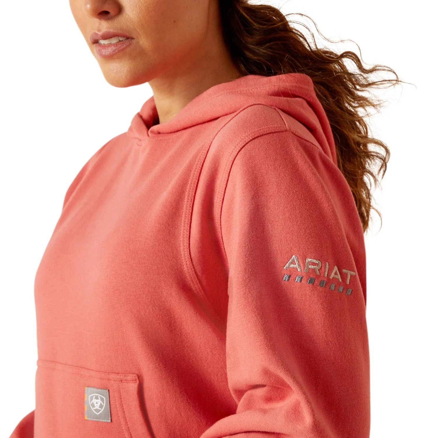 Ariat Women's Rebar Lightweight Cropped Hoodie