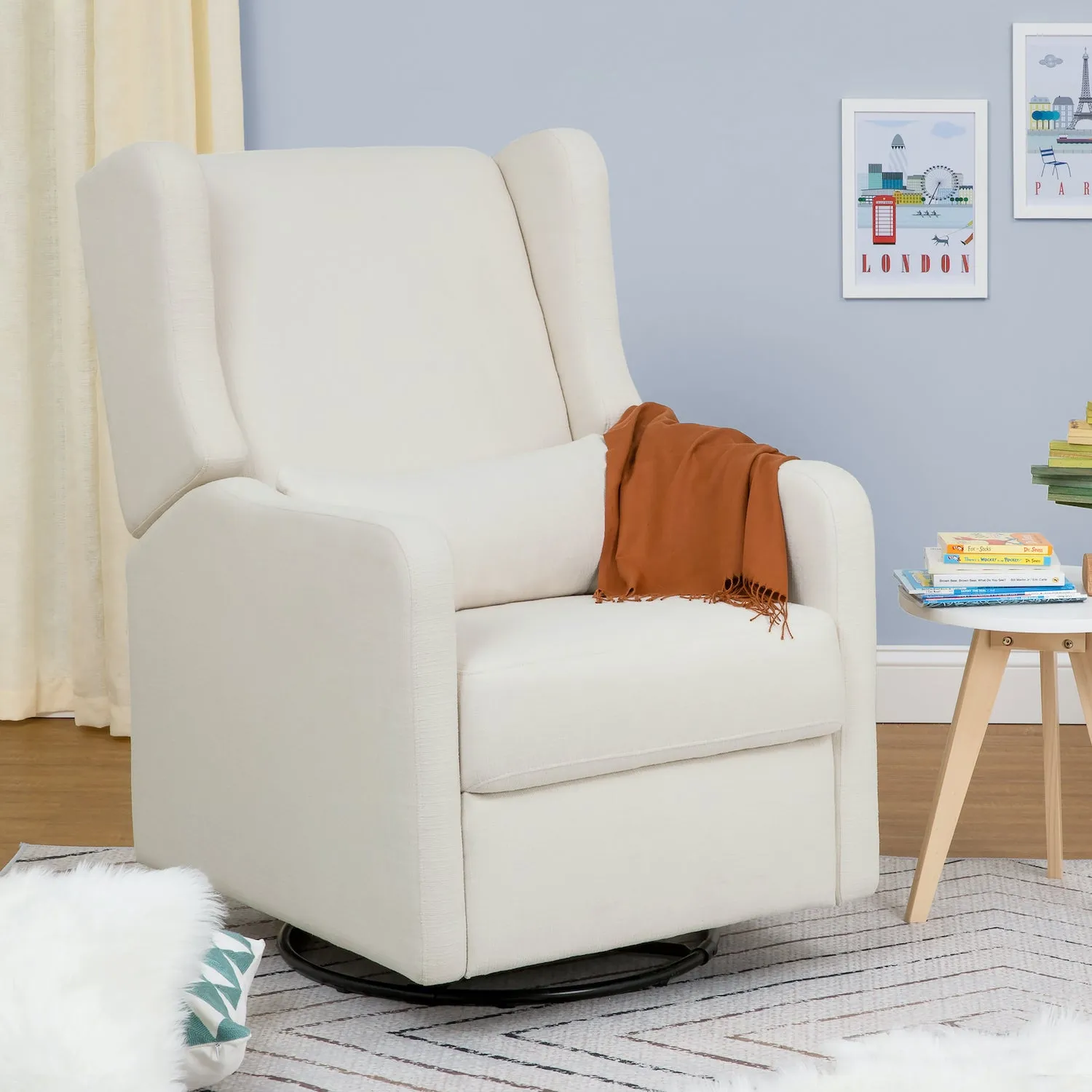 Arlo Recliner and Swivel Glider in Water Repellent & Stain Resistant Fabric