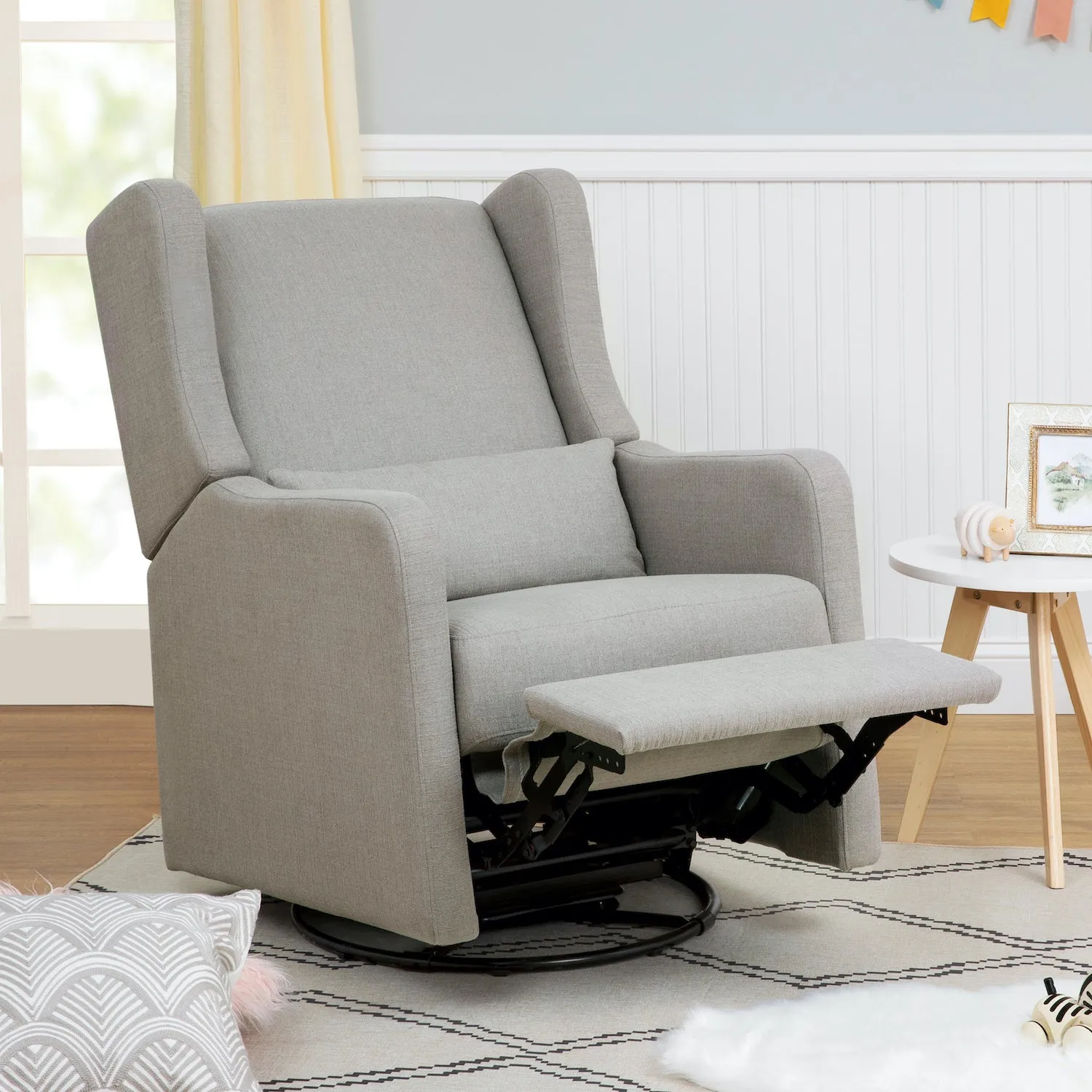 Arlo Recliner and Swivel Glider in Water Repellent & Stain Resistant Fabric