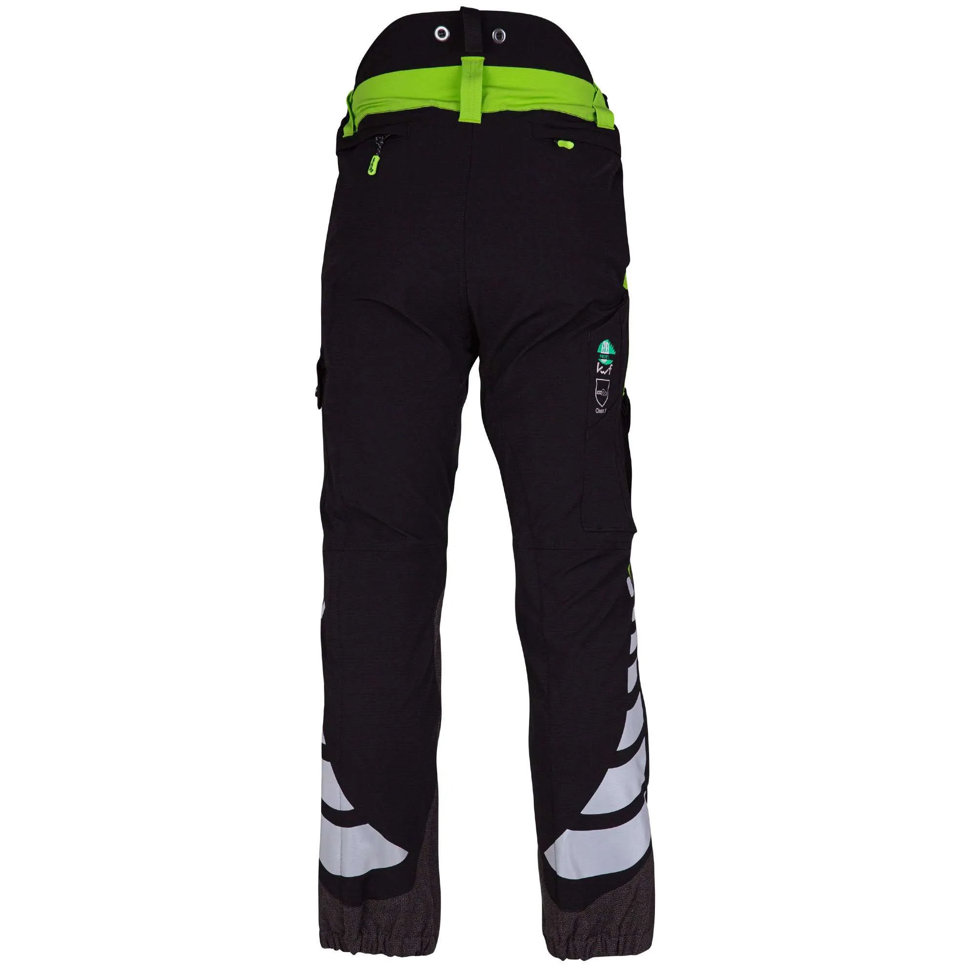 AT4050/AT4040/AT4035 Breatheflex Chainsaw Pants Design C Class 1/2/3 - Lime