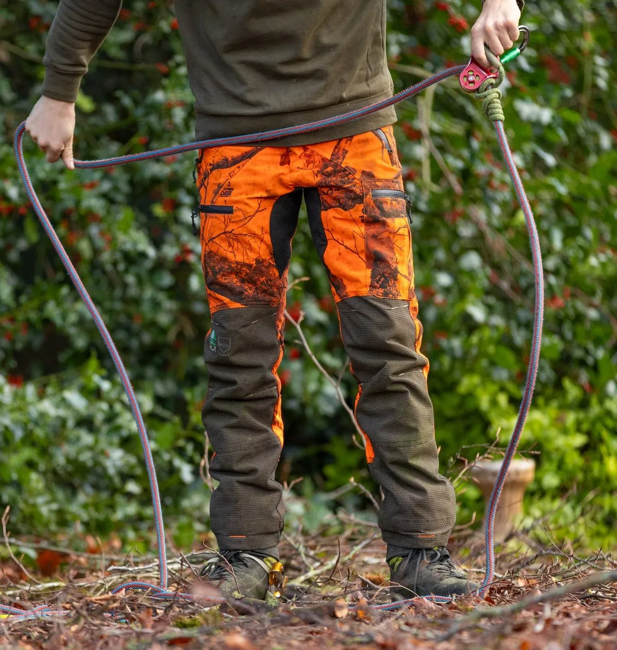 AT4060 UL - Breatheflex Pro Realtree Chainsaw Pants Design A/Class 1 - Orange