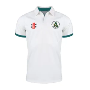 Atherstone CC Adult's Ivory / Green Pro Performance V2 S/S Shirt-Senior