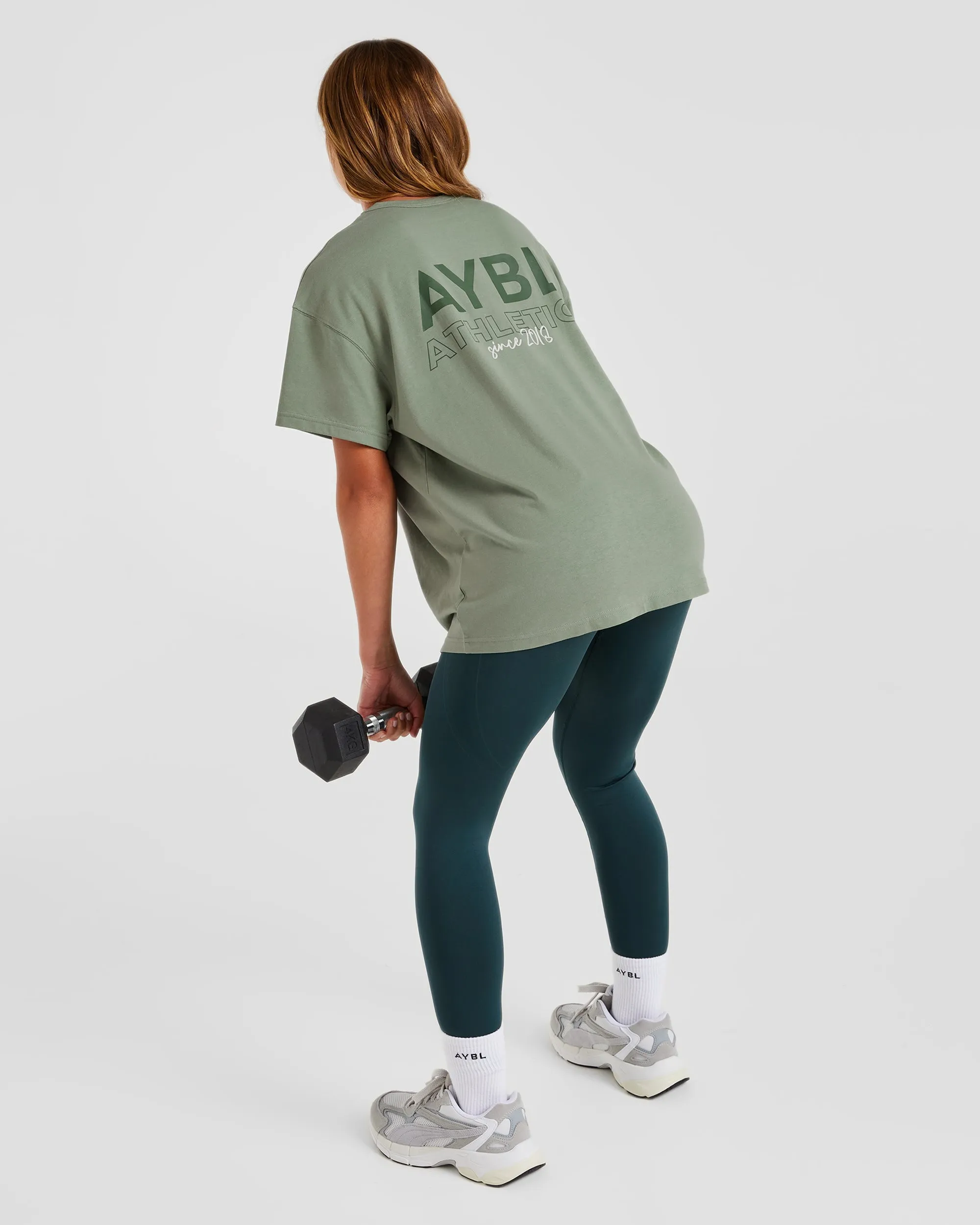 AYBL Athletics Oversized T Shirt - Green