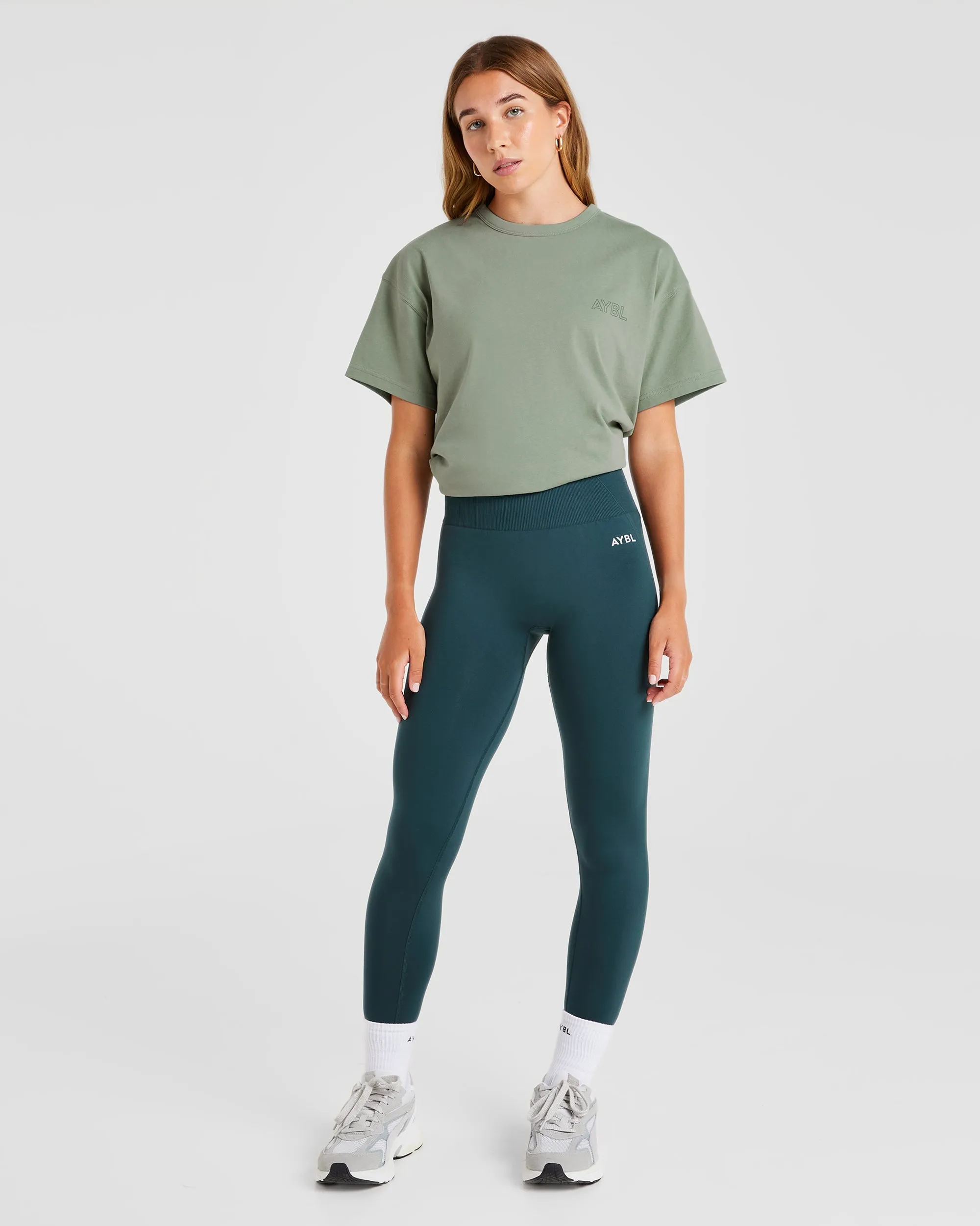 AYBL Athletics Oversized T Shirt - Green