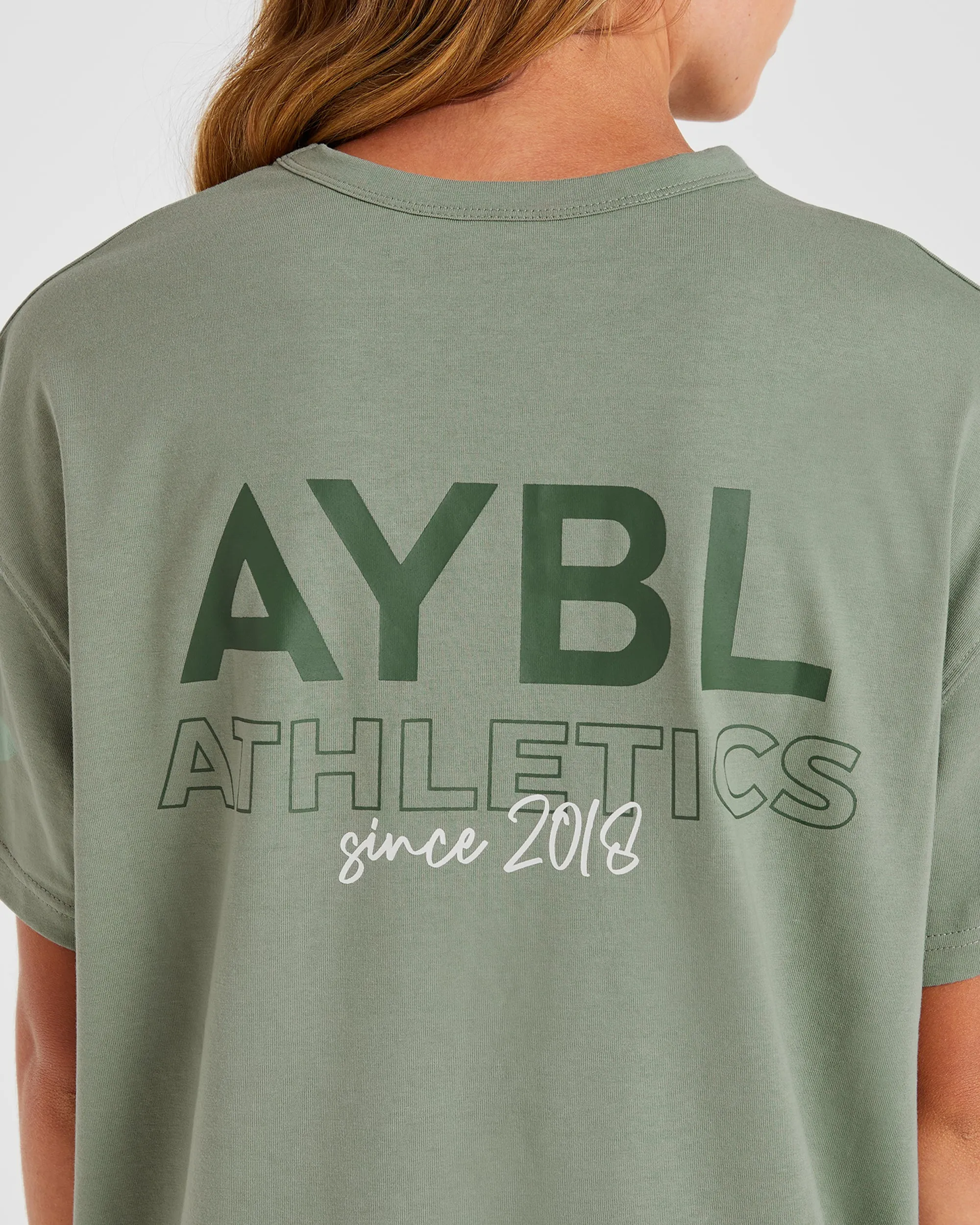 AYBL Athletics Oversized T Shirt - Green