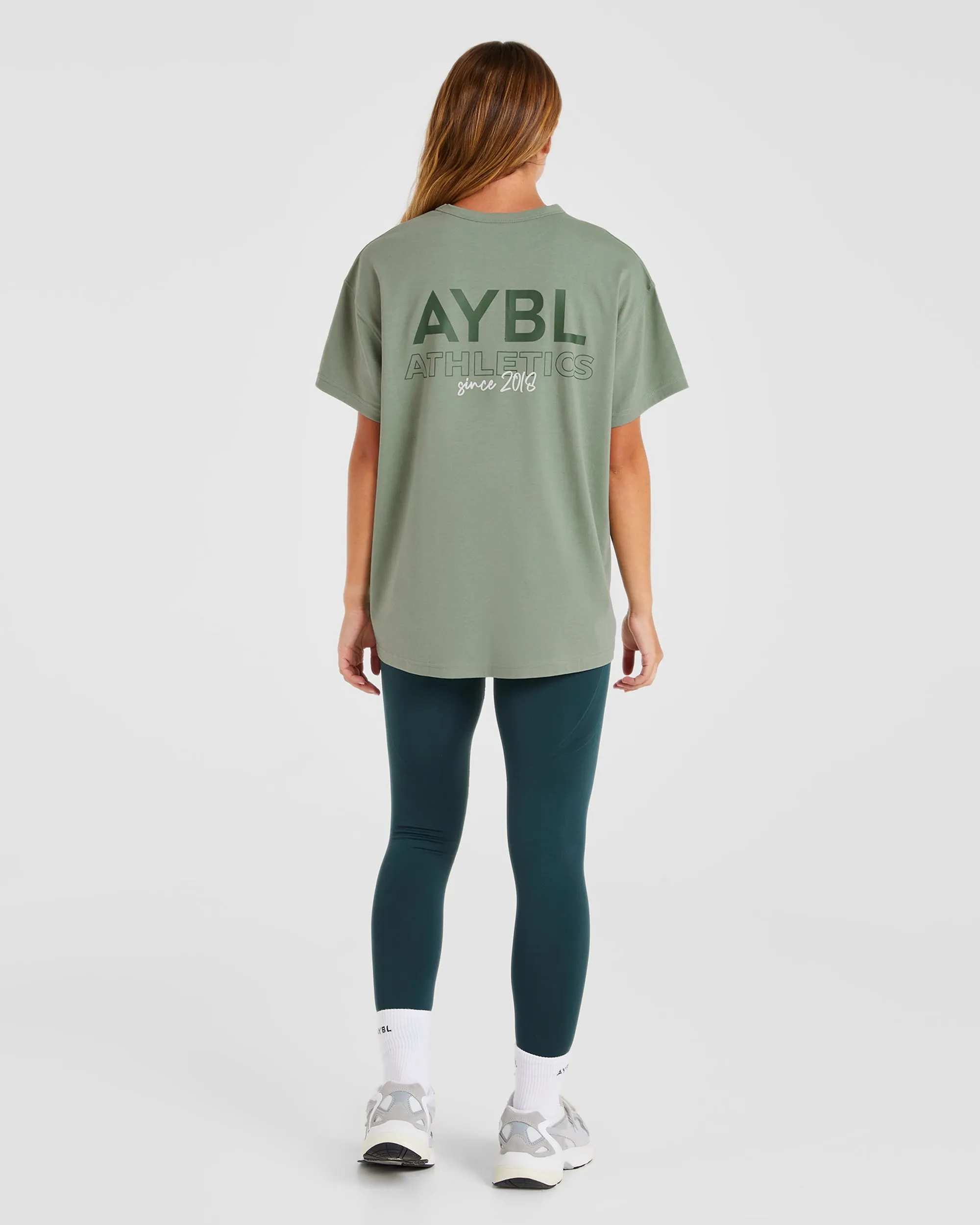 AYBL Athletics Oversized T Shirt - Green