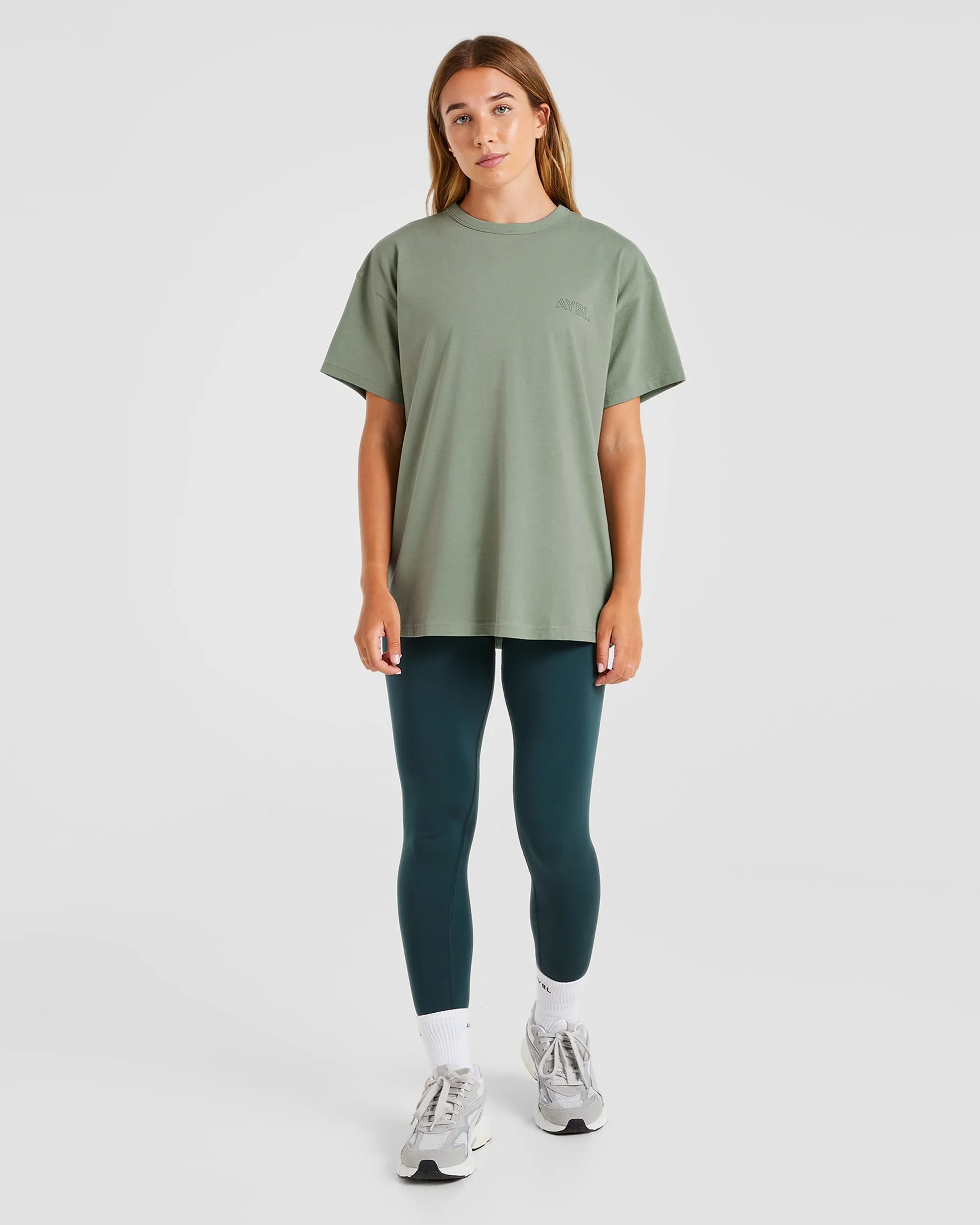 AYBL Athletics Oversized T Shirt - Green