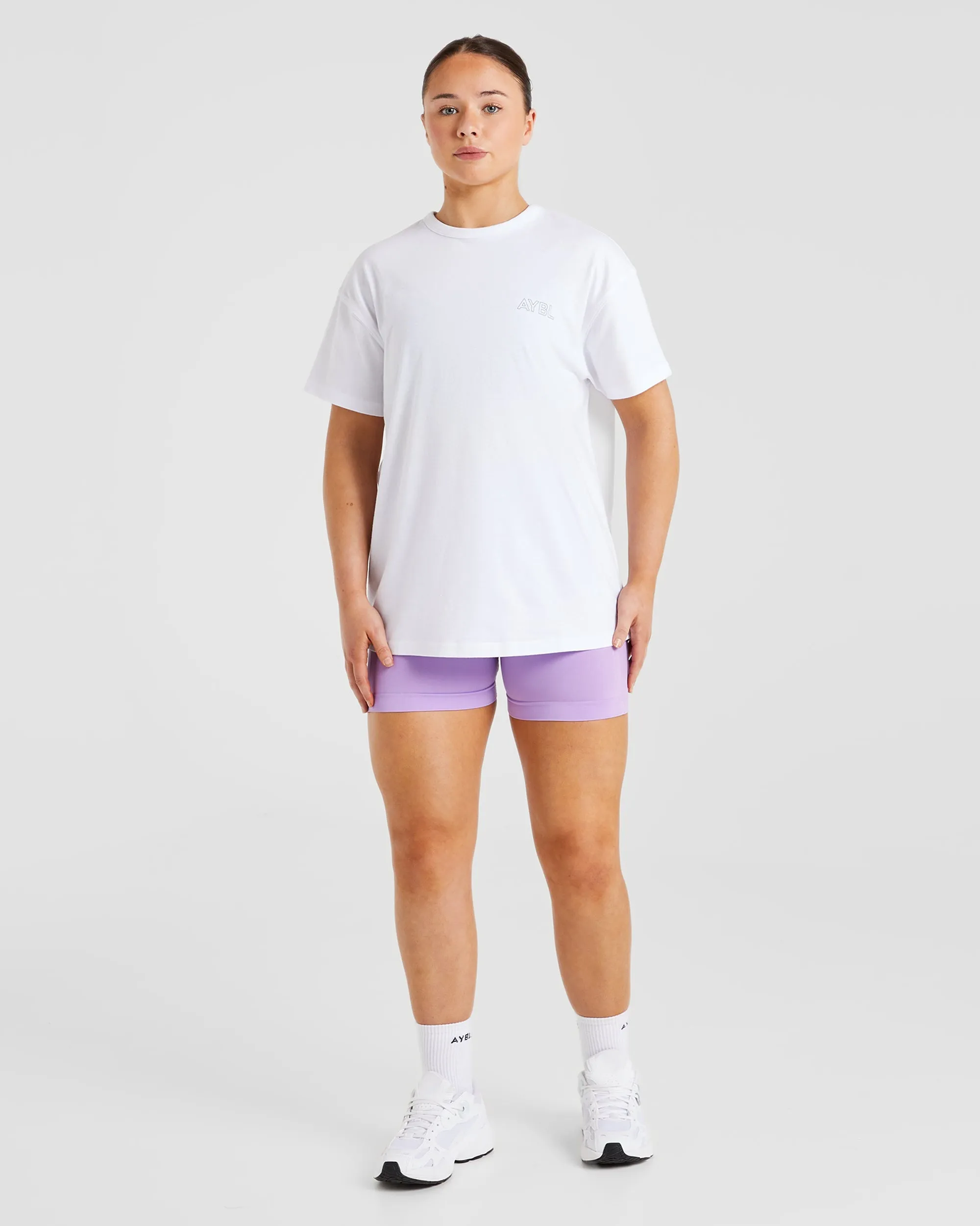 AYBL Athletics Oversized T Shirt - White