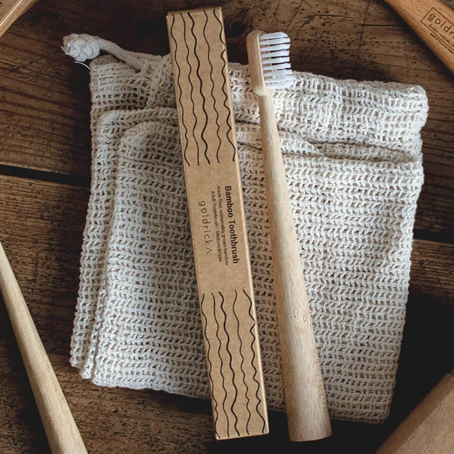 Bamboo Toothbrush (Kid or Adult) by Goldrick