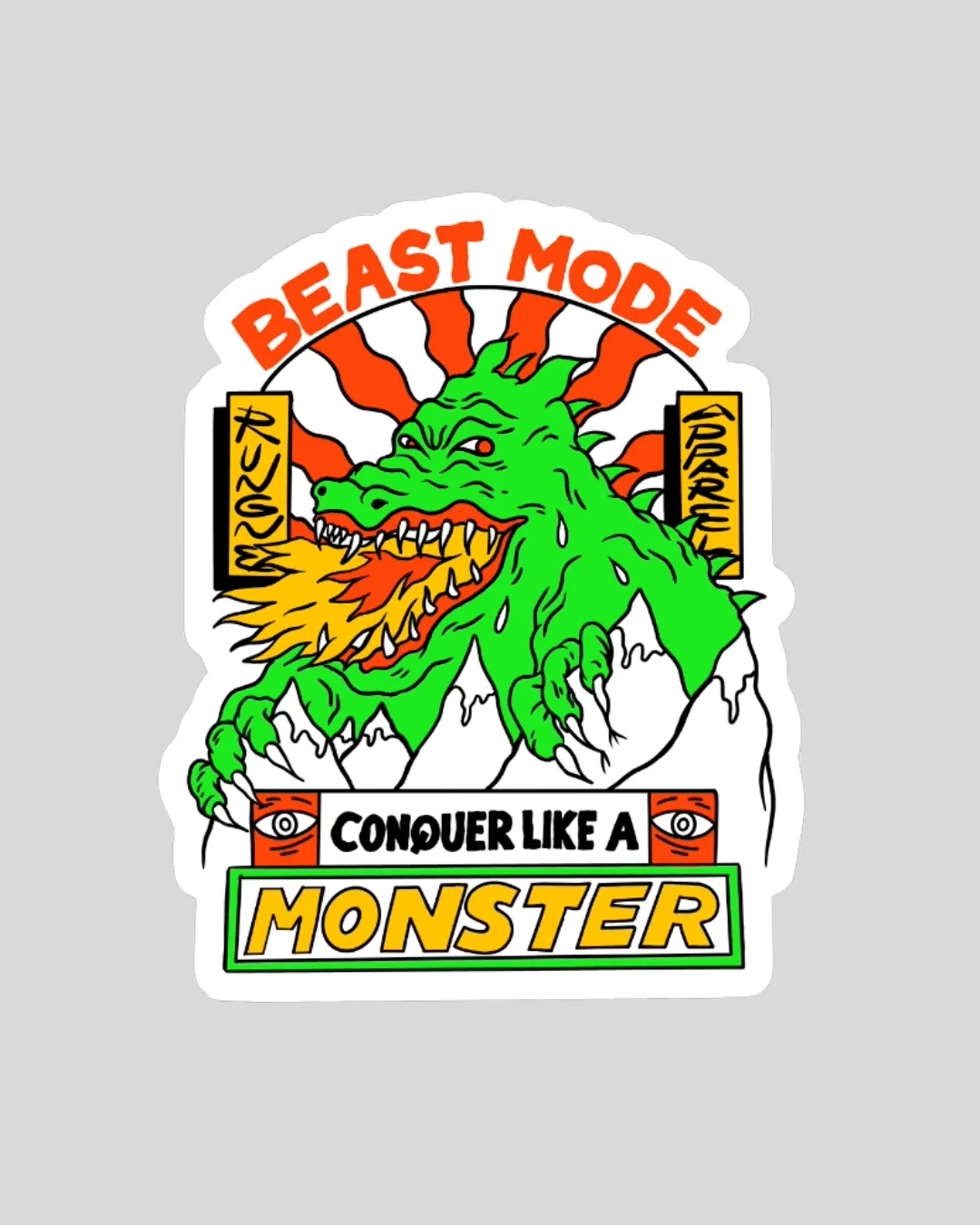 Beast Mode Sticker