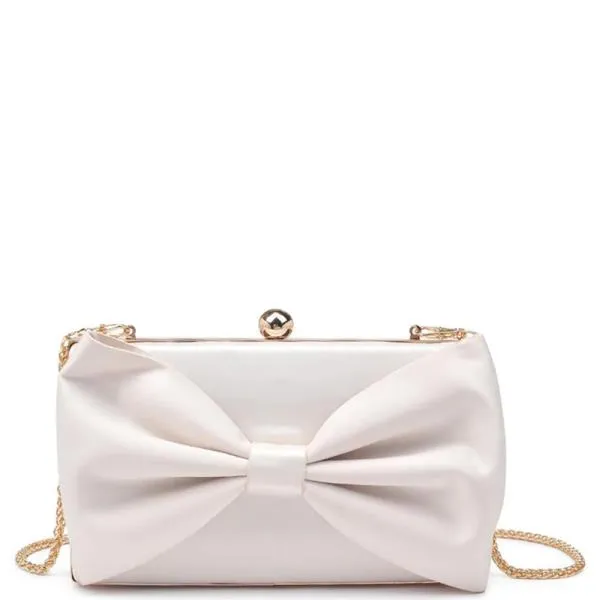 Belle Bow Clutch Handbag