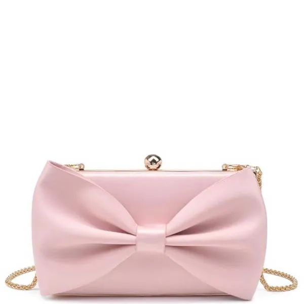 Belle Bow Clutch Handbag