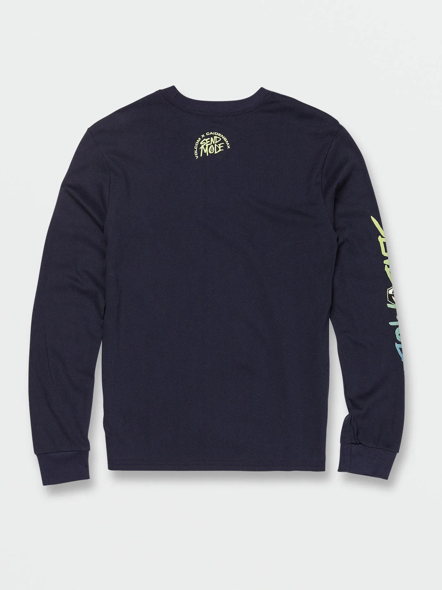 Big Boys Send Mode Tech Long Sleeve Tee - Navy