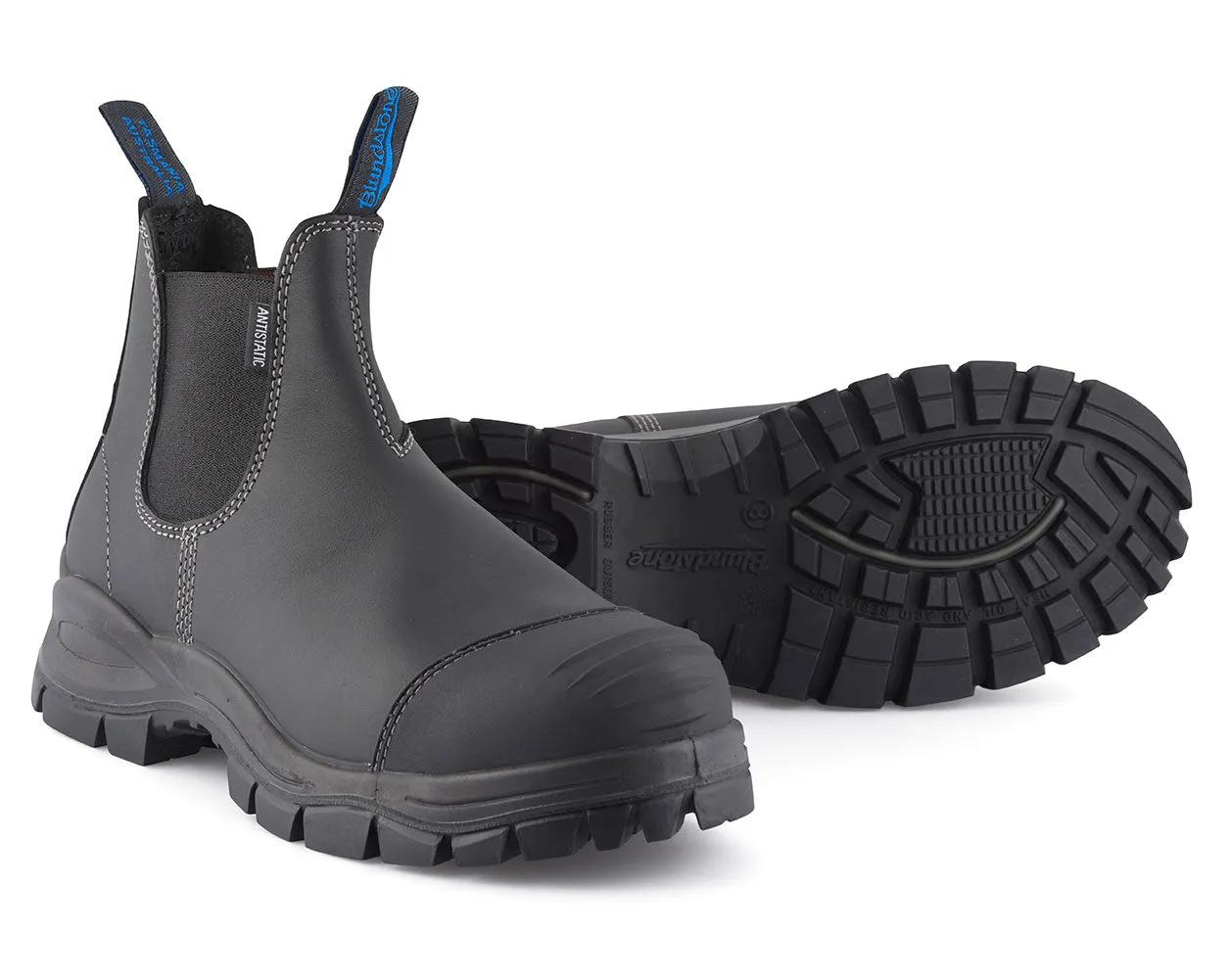 Blundstone 910 Black Platinum Safety Boots