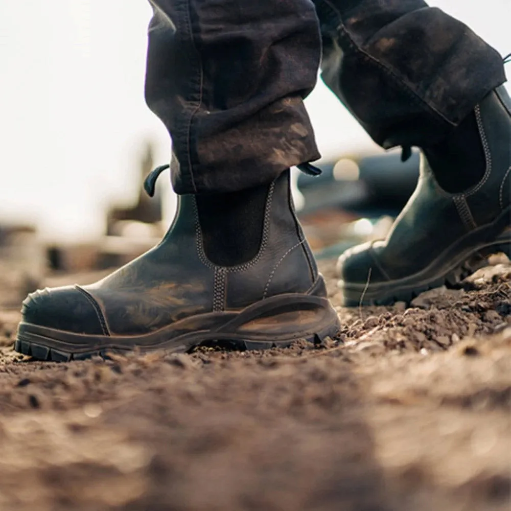 Blundstone 910 Black Platinum Safety Boots