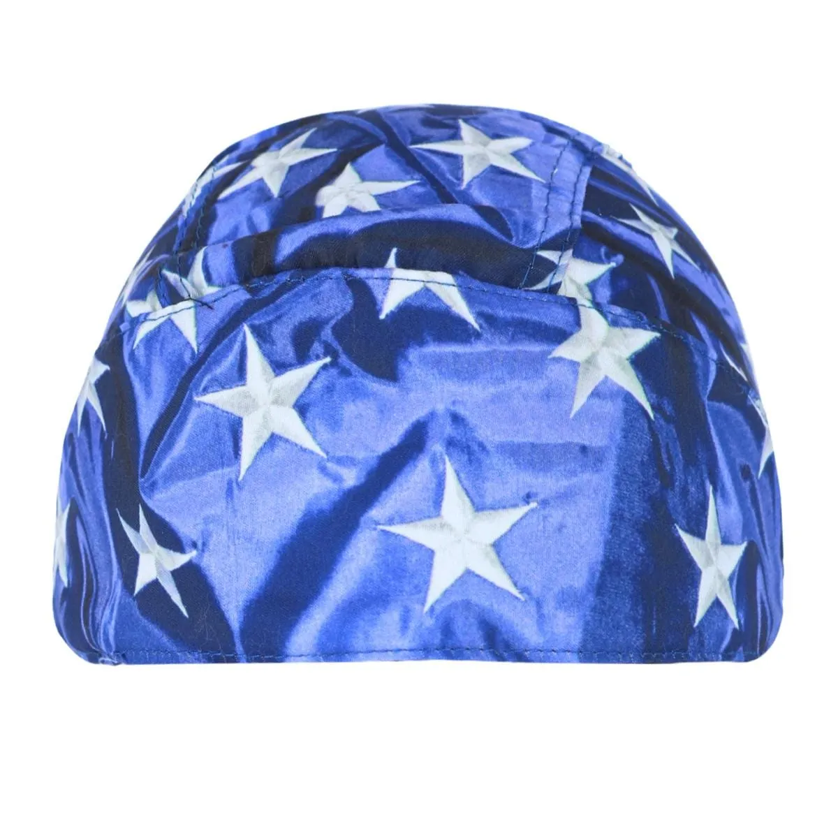 Capsmith Men's Danbana USA Stars and Stripes Do Rag Biker Skull Cap