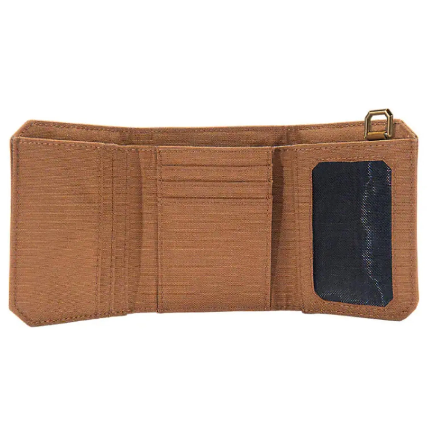 Carhartt Men's Nylon Duck RFID Logo Trifold Wallet