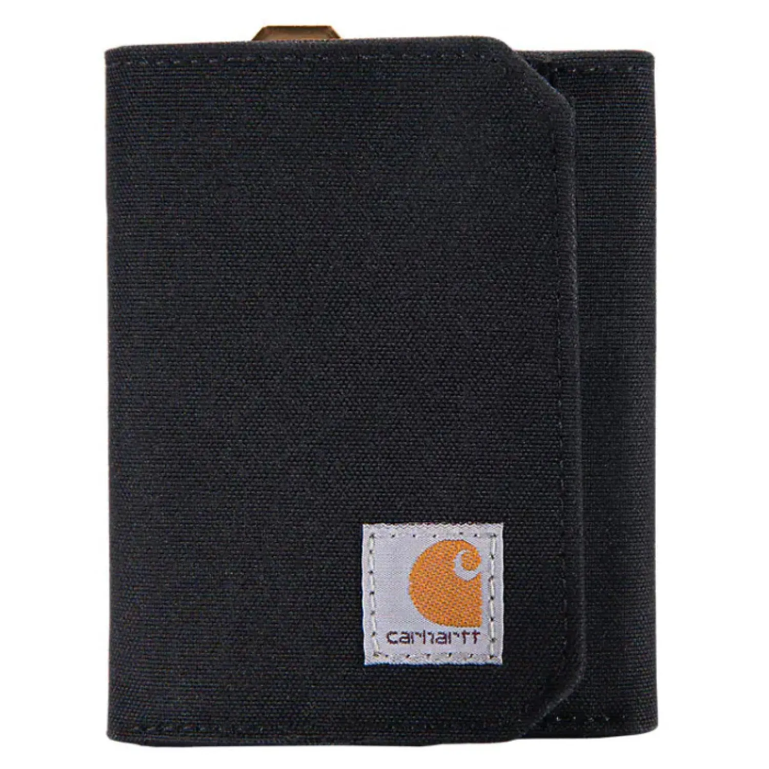 Carhartt Men's Nylon Duck RFID Logo Trifold Wallet