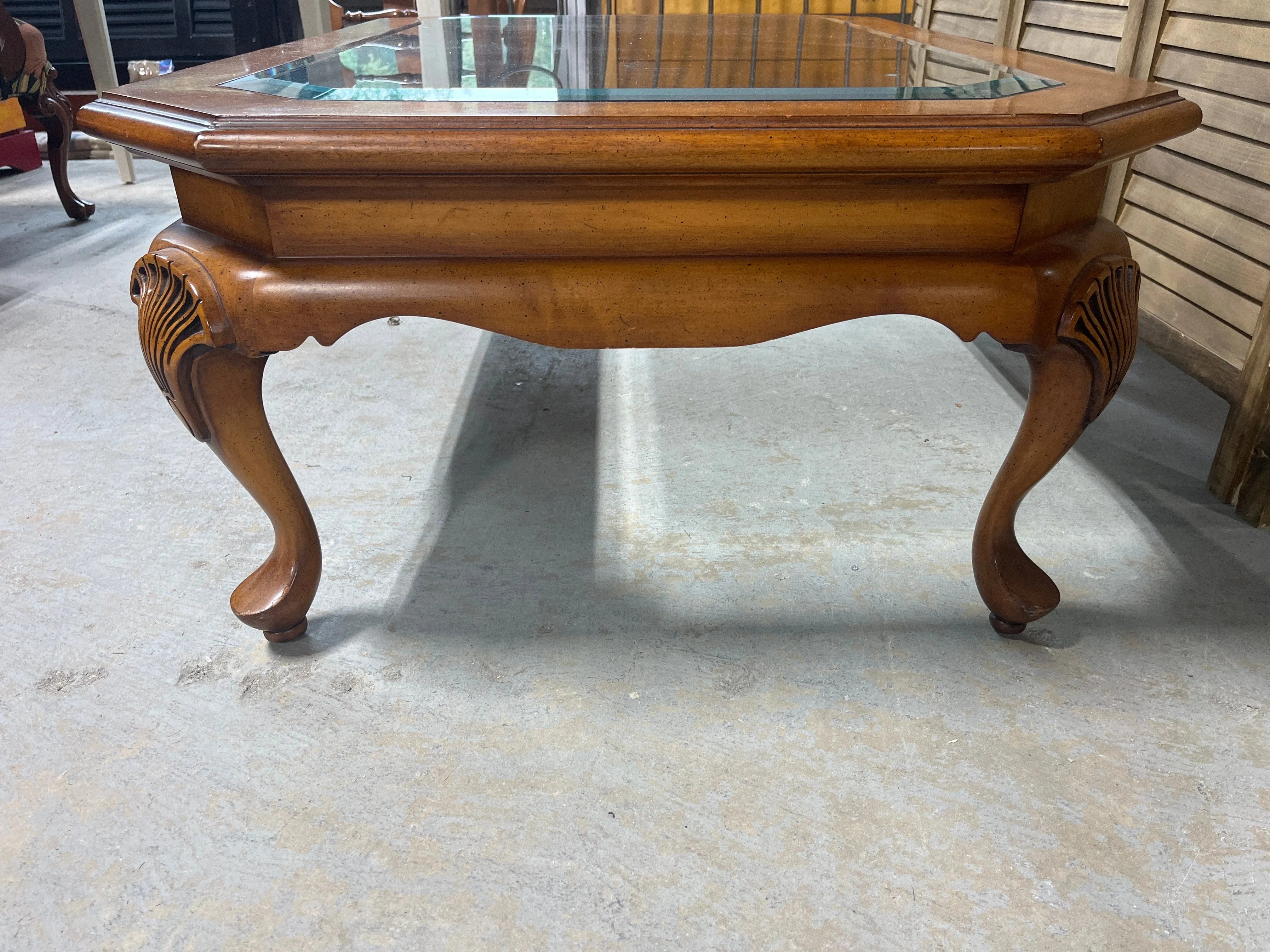 Coffee Table with Glass Top