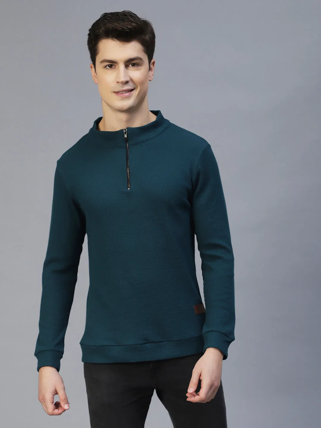 Comfy Henley Knit T-Shirt