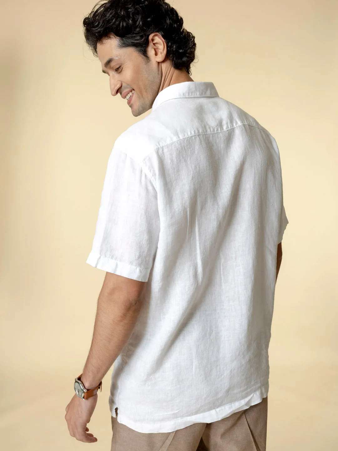 Comfy Linen Shirt - Relaxer