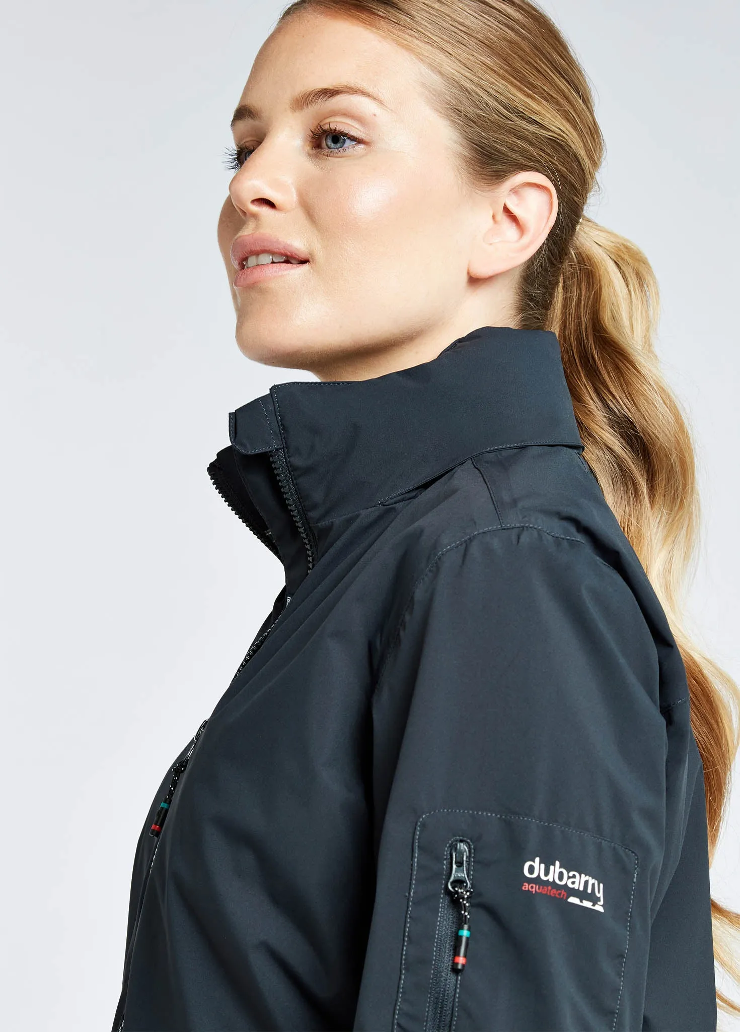 Corfu Women's Crew Jacket - Graphite