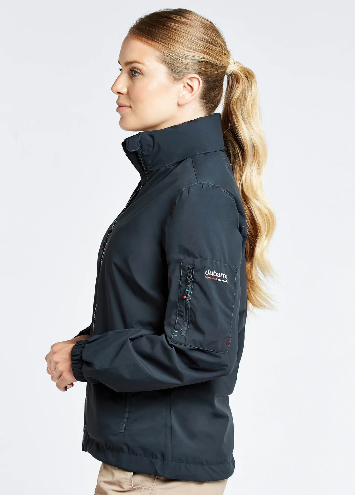 Corfu Women's Crew Jacket - Graphite