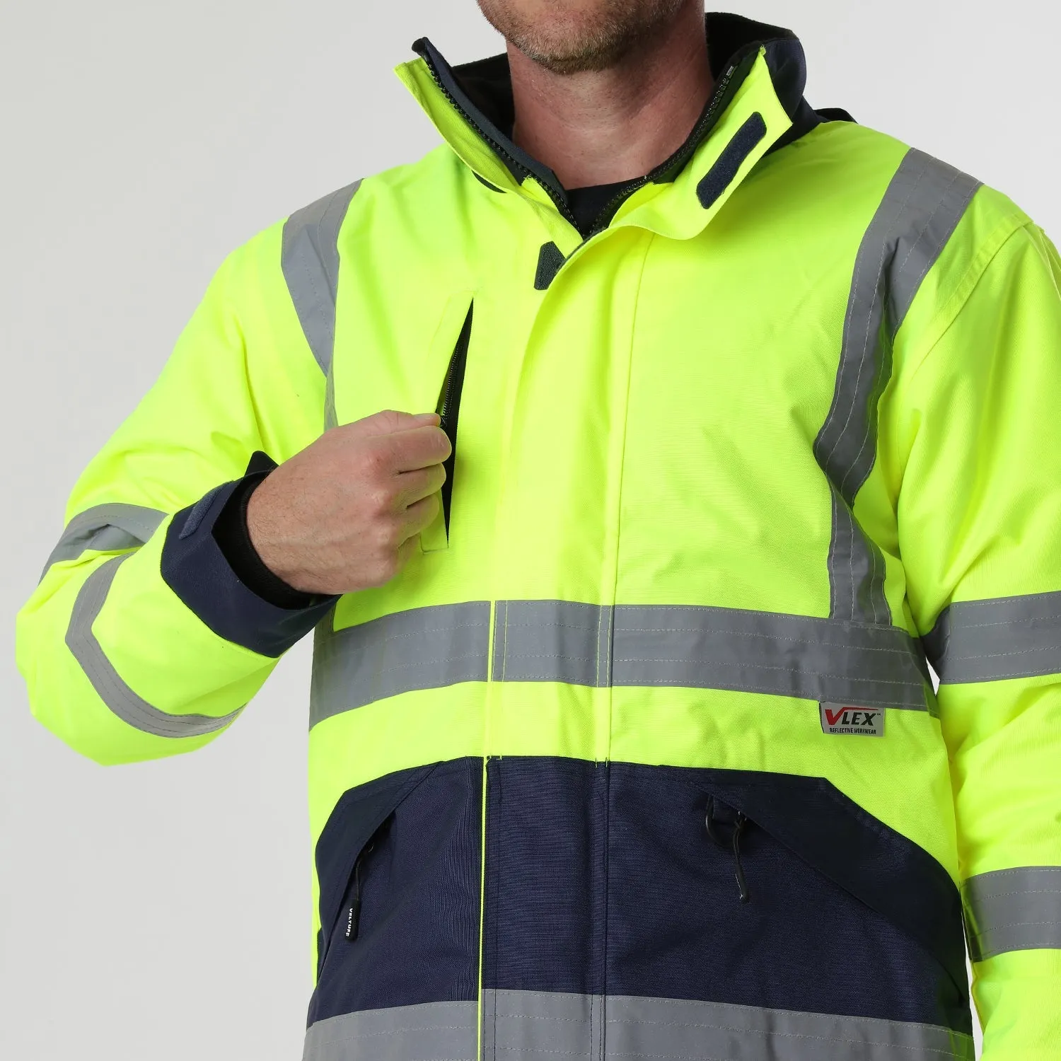 Deluxe Waterproof Hi-Vis Jacket