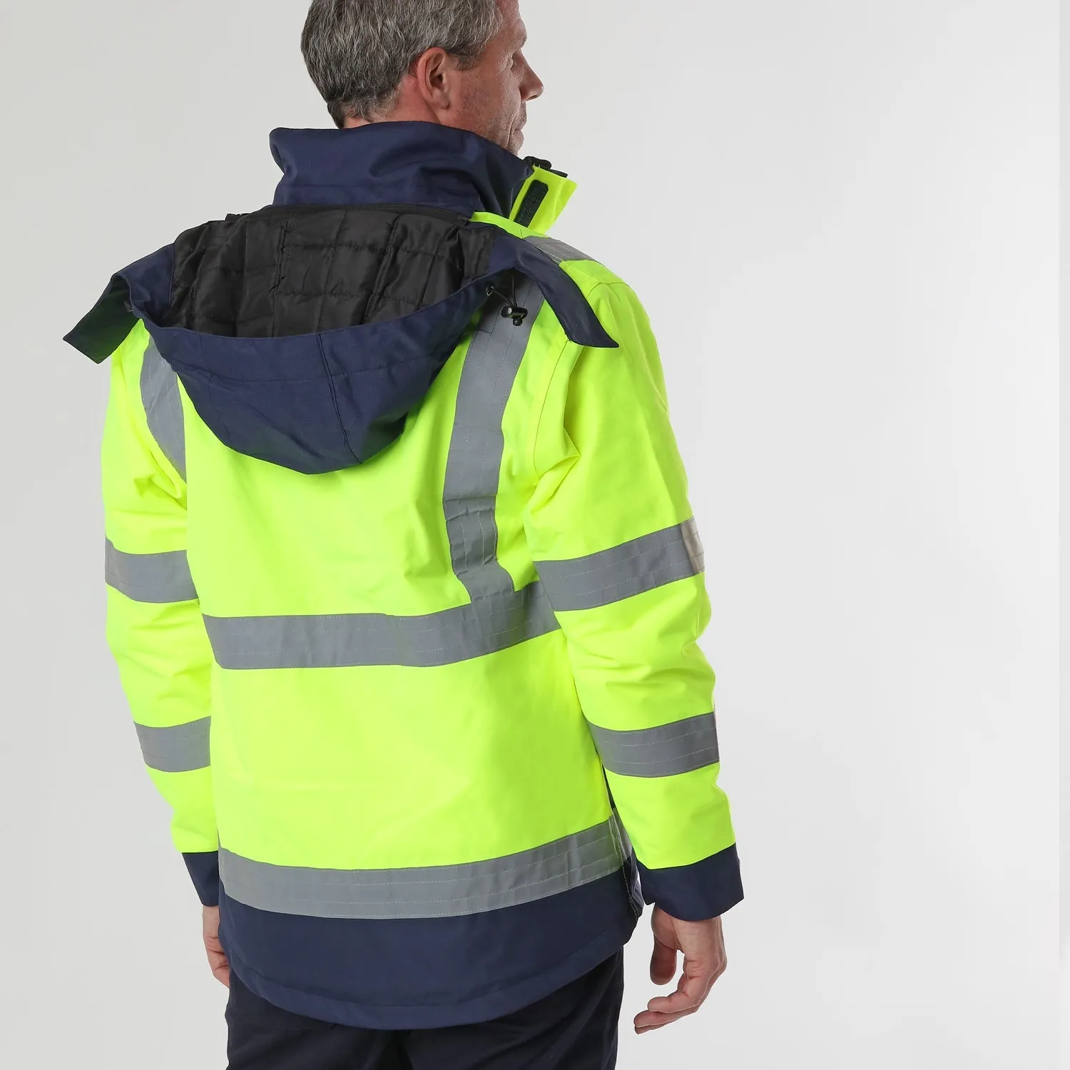 Deluxe Waterproof Hi-Vis Jacket