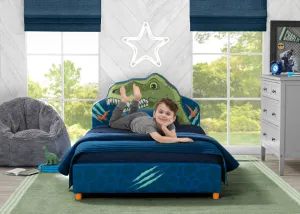 Dinosaur Upholstered Twin Bed