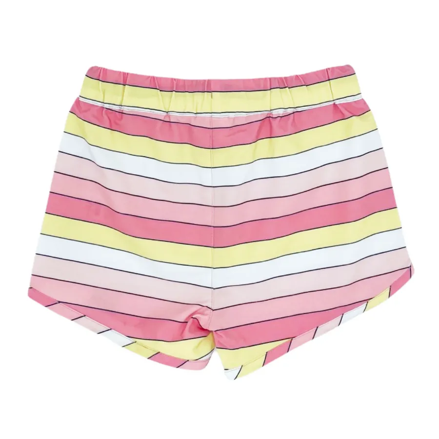 Feather 4 Arrow Castaway Swim Short 13G132SUN - Sunset Stripe