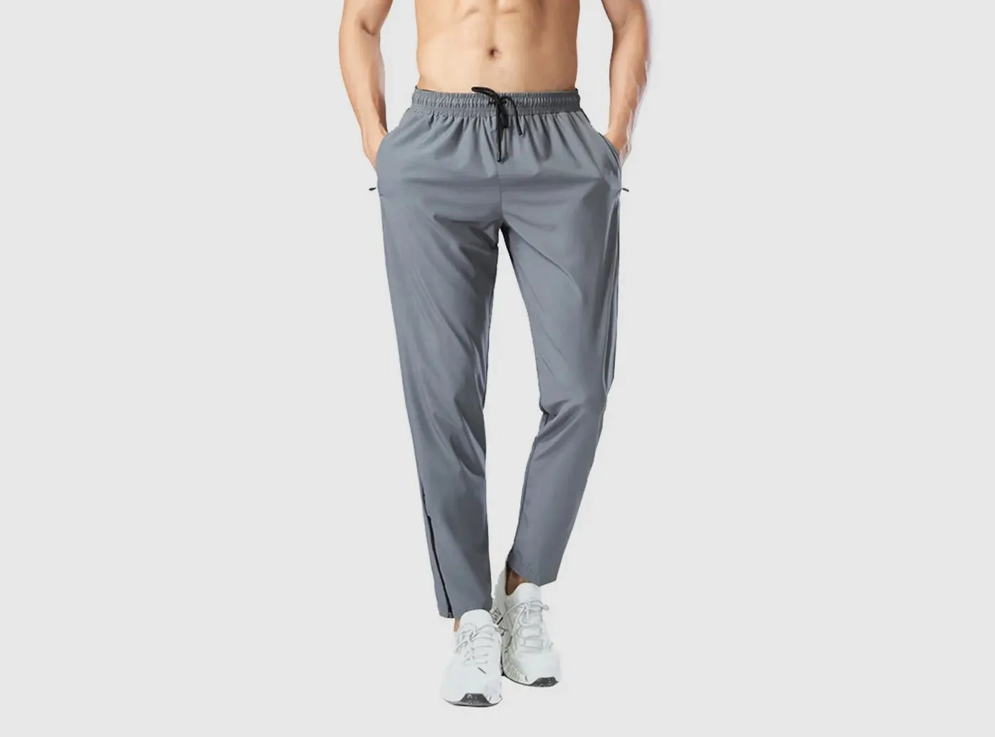 FitVille Men's Quick-Dry Sports Pants