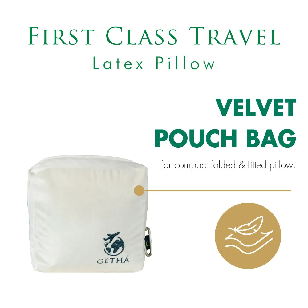 Getha First Class Travel Latex Pillow