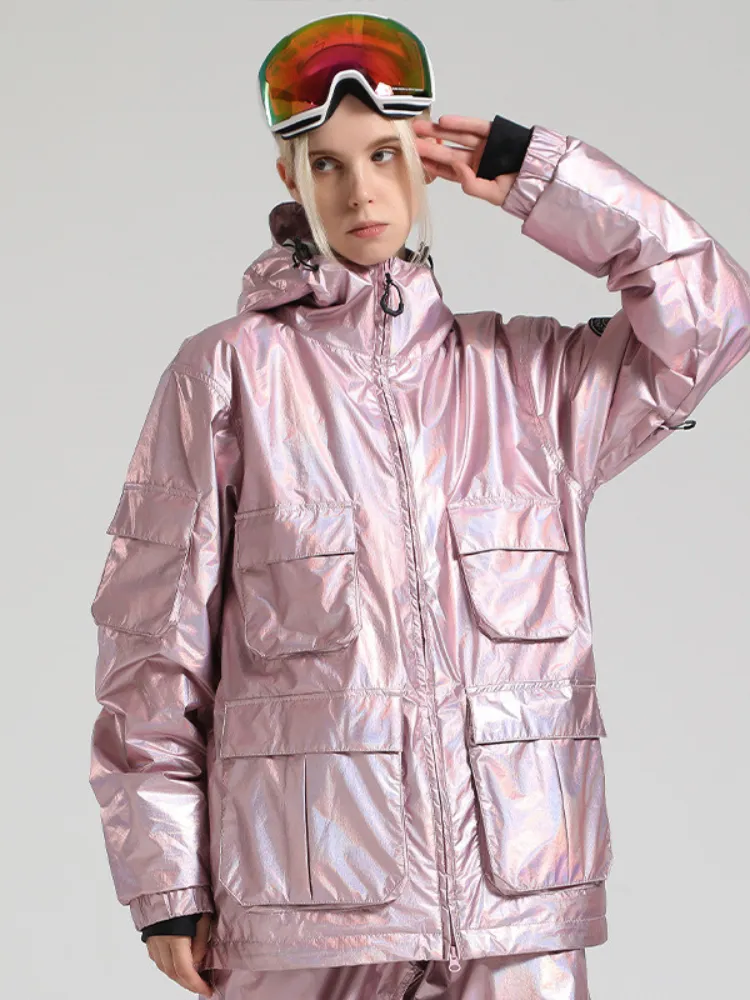 Gsou Snow Neon Holographic Snow Jacket - Men's