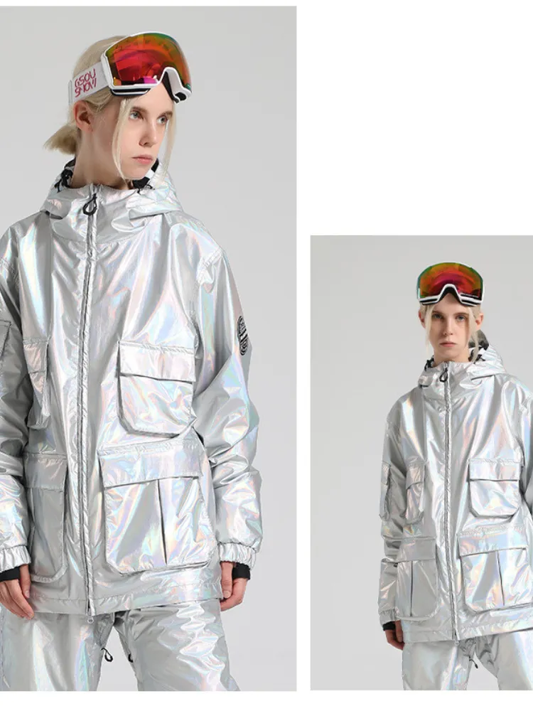 Gsou Snow Neon Holographic Snow Jacket - Men's