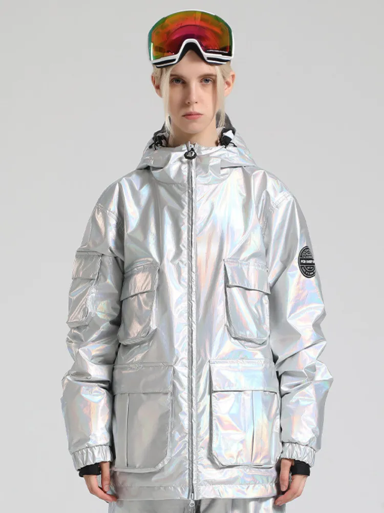 Gsou Snow Neon Holographic Snow Jacket - Men's