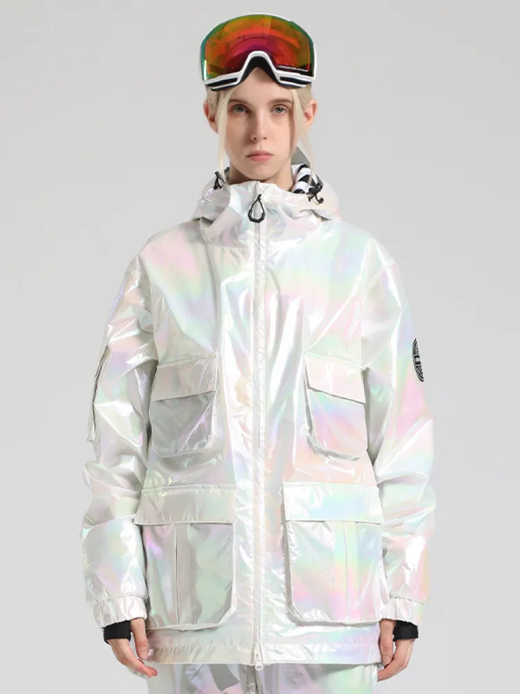 Gsou Snow Neon Holographic Snow Jacket - Men's