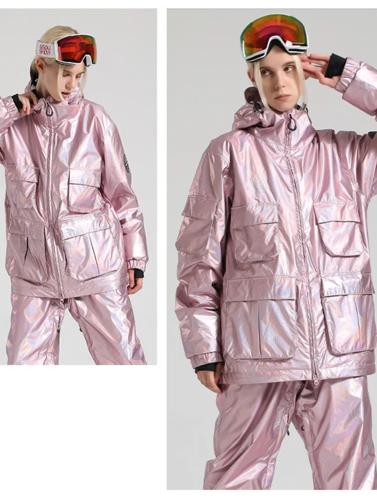 Gsou Snow Neon Holographic Snow Jacket - Men's