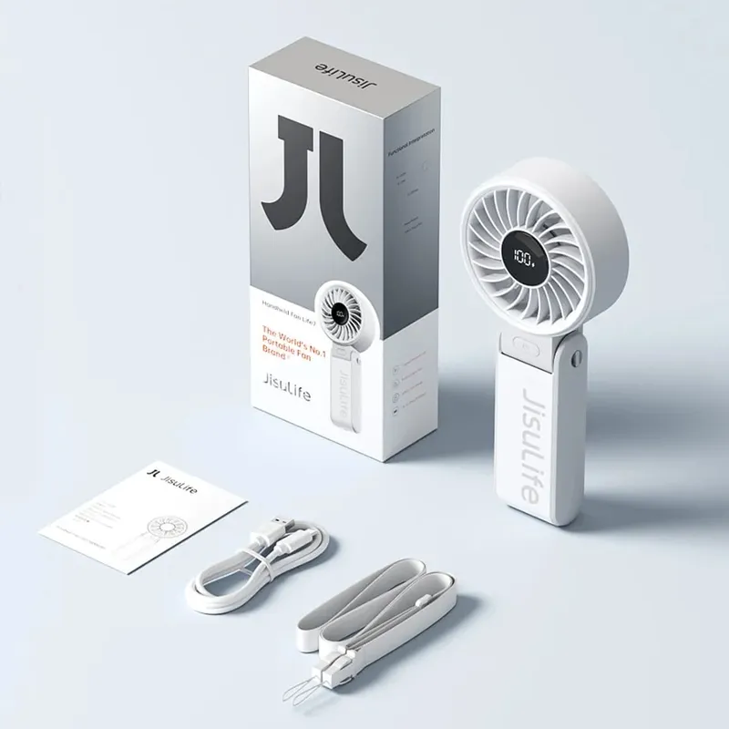 JISULIFE Life 7 Portable HandHeld Mini Turbo Fan