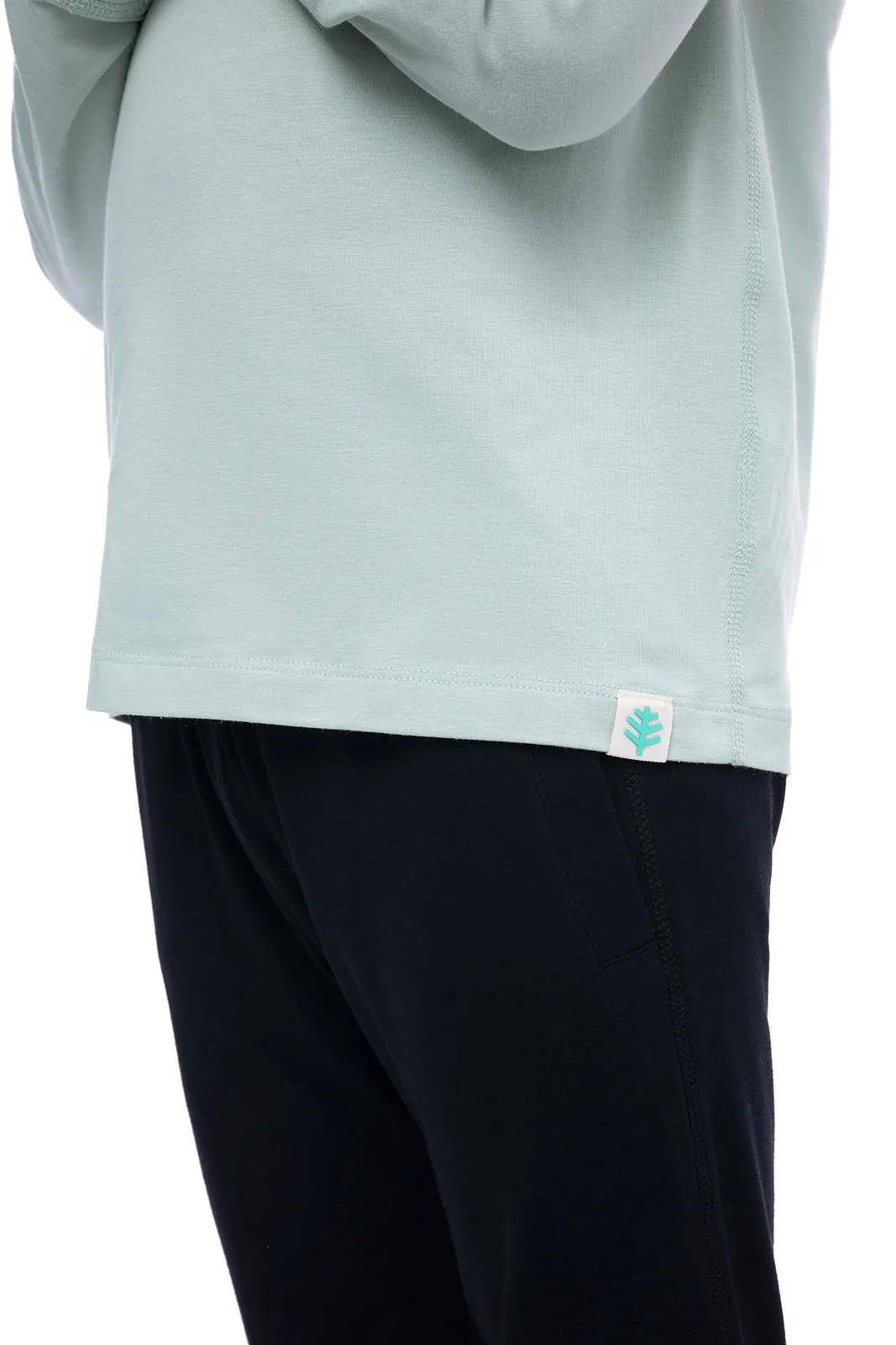 Kid's LumaLeo Long Sleeve T-Shirt | Misty Aqua