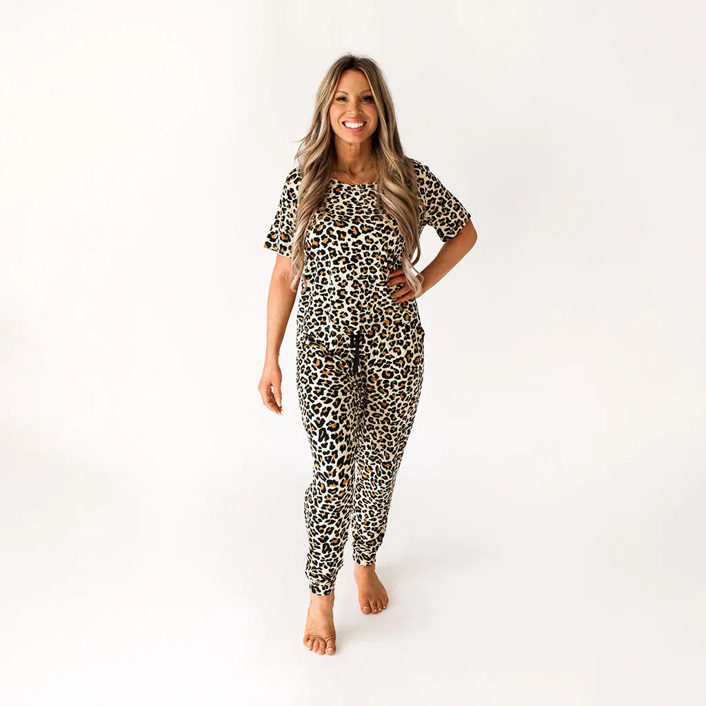 Lana Leopard Tan Women’s Scoop Tee